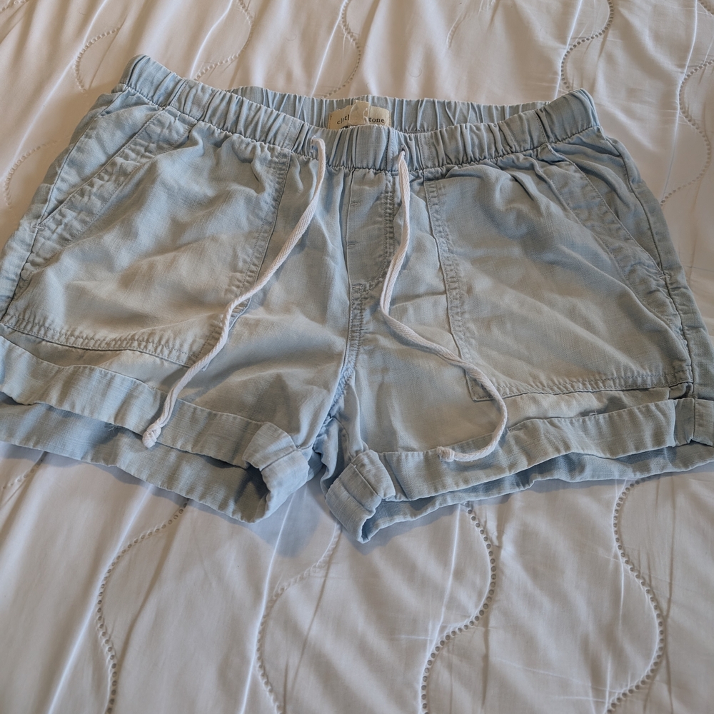 Light Blue Women's Shorts
